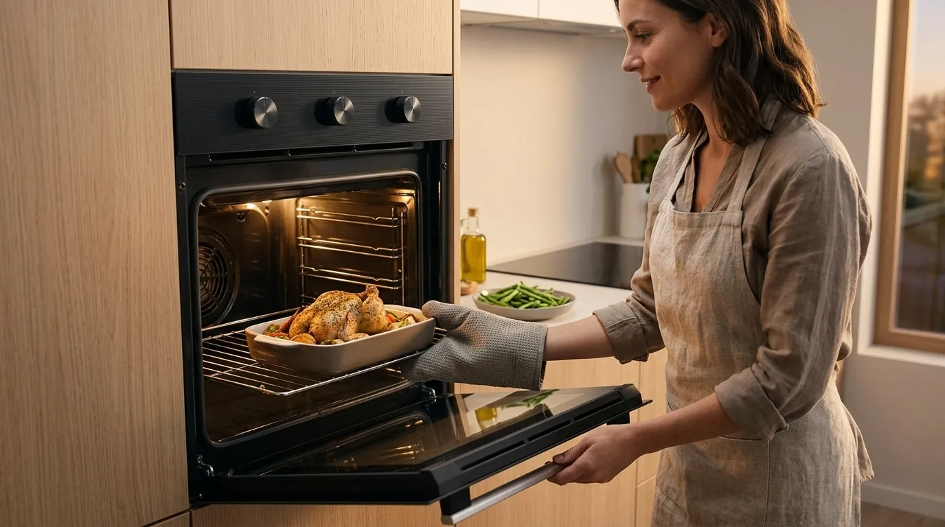 forno de embutir elétrico com pirólise ou catalítica autolimpeza