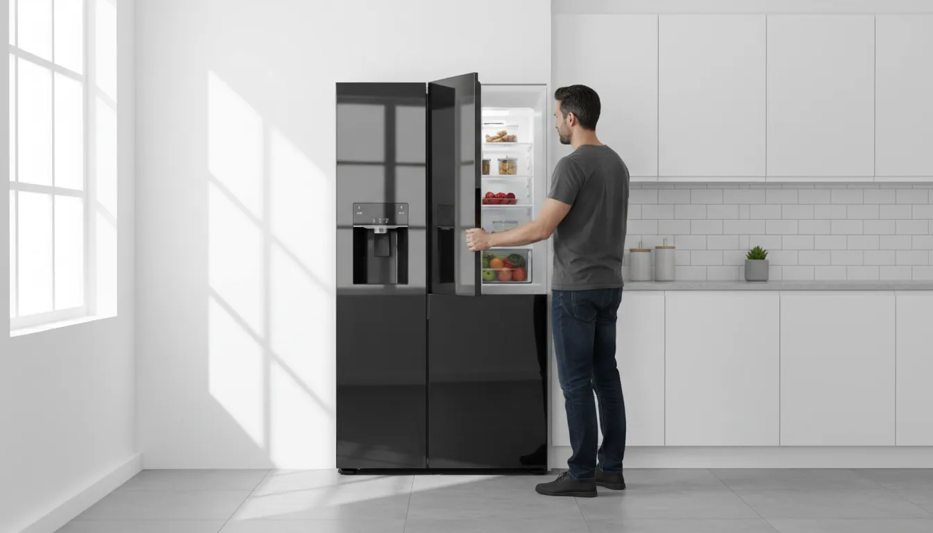 geladeira black inox e alternativa ao inox comum