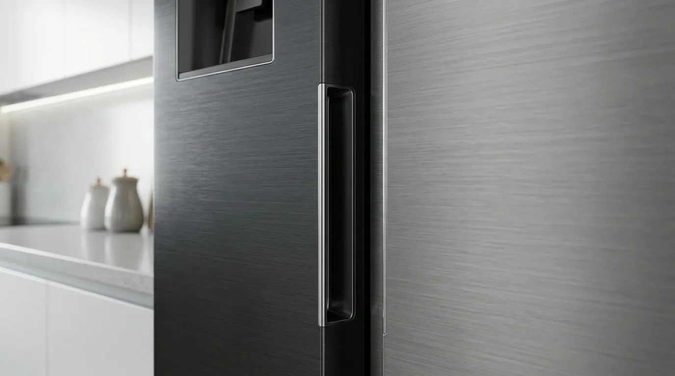 geladeira black inox e mais resistente a arranhoes e riscos