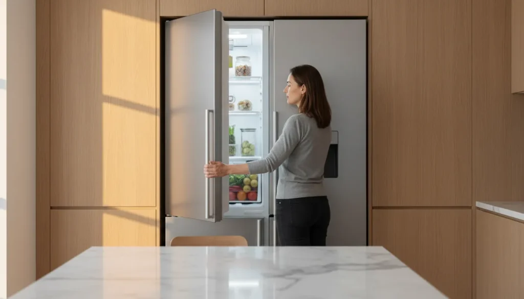 Geladeira inox de 450 litros serve para família de 5 pessoas? geladeira branca e mais tradicional e atemporal