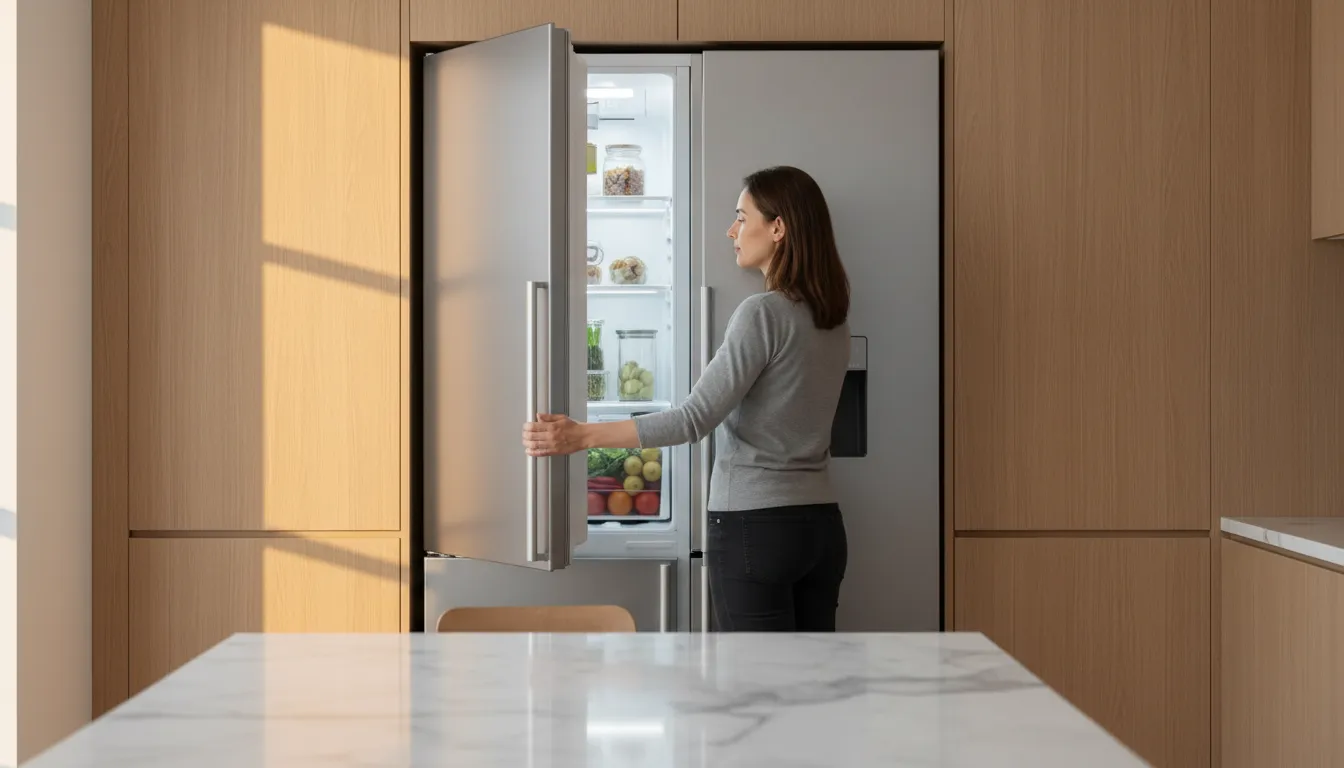 geladeira branca e mais tradicional e atemporal