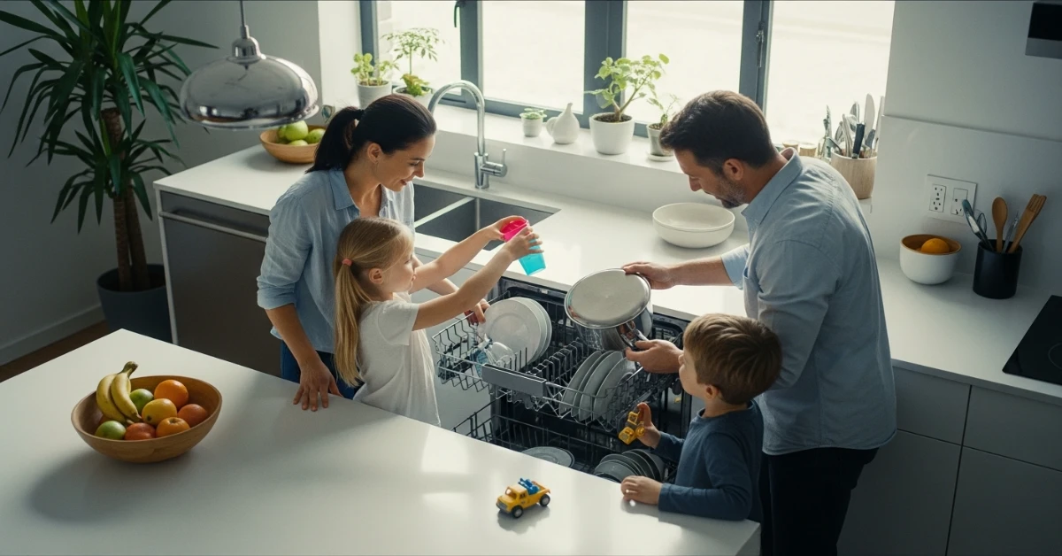 lava-louças com sensor de sujidade: como ele funciona e realmente economiza água e energia?