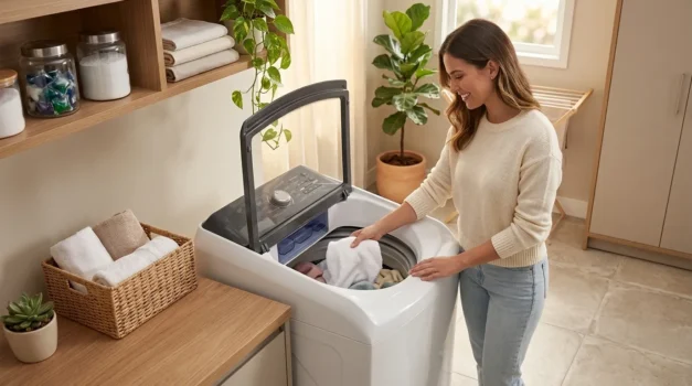 maquina de lavar roupas com sistema autolimpeza comprar