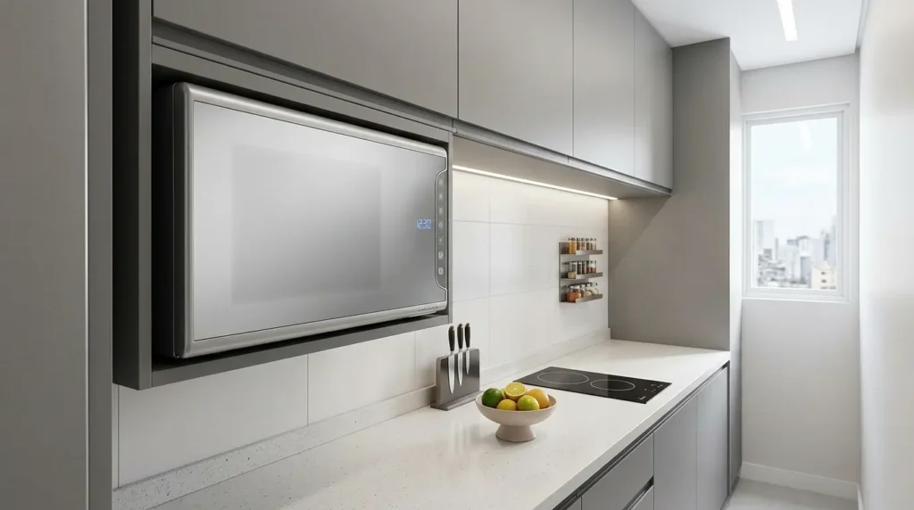 micro ondas l com design elegante funcional