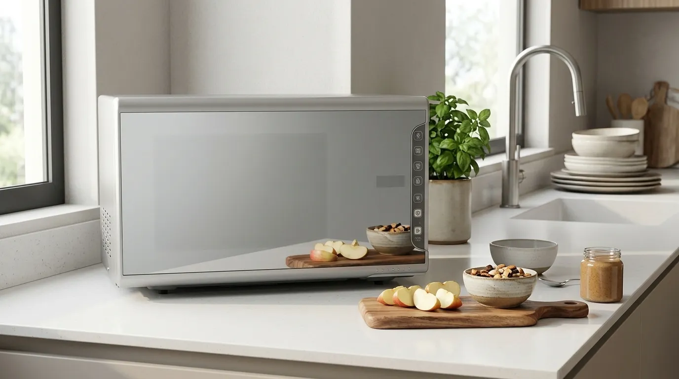 Micro-ondas Brastemp com aquecimento rápido e funções inteligentes