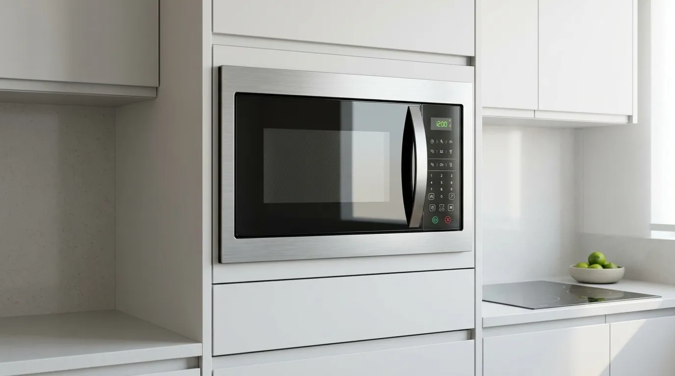 micro-ondas de embutir inox ou preto: qual acabamento escolher?