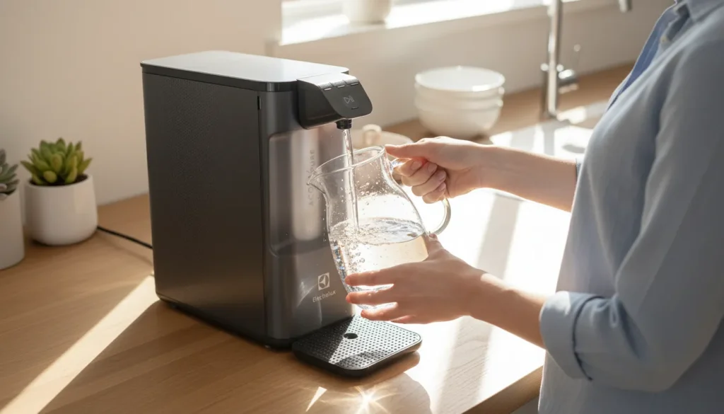 purificador de agua com agua gelada rapida