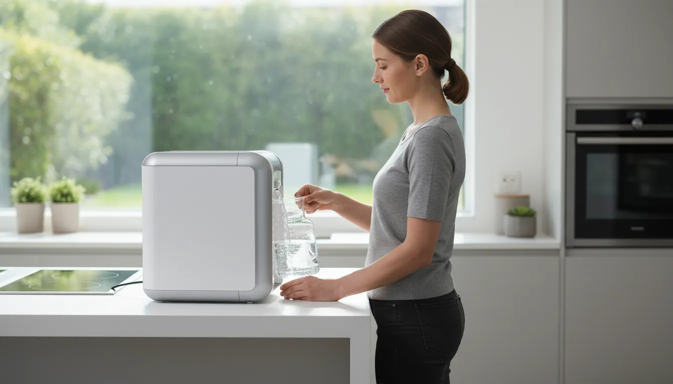 purificador de água com sistema de filtro duplo: como cada estágio de filtragem atua na água?