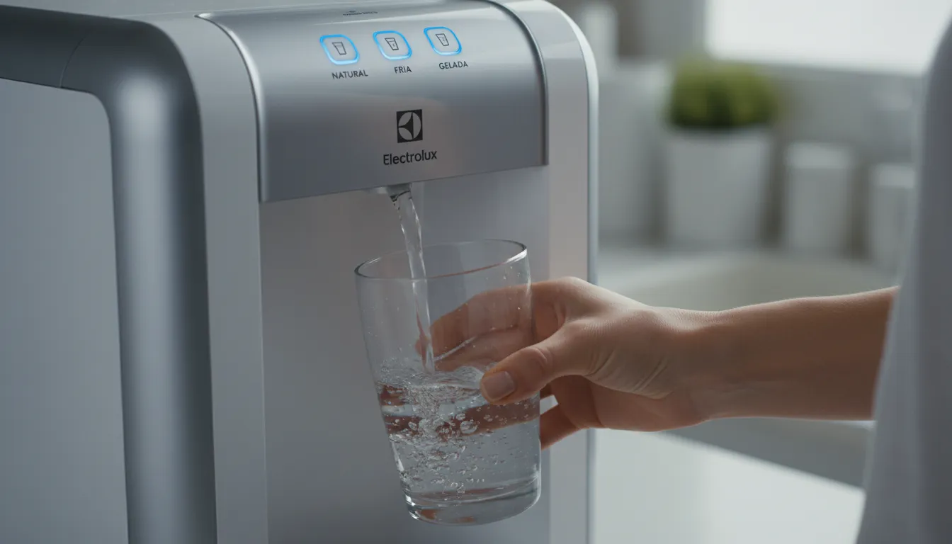 purificador de água sem refrigeração precisa de tomada ou funciona sem energia elétrica?