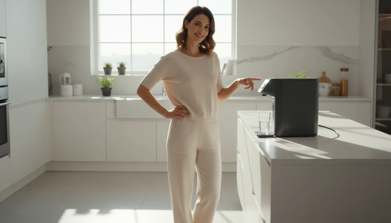 Purificador de água Electrolux com tecnologia eficiente e design moderno