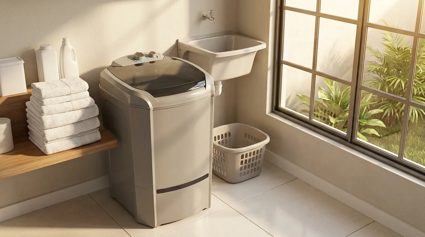 Tanquinho de 8kg atende bem uma família de 3 pessoas? &nbsp;