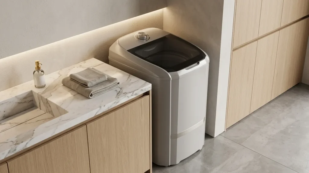 Qual é o menor tanquinho disponível no Brasil e quanto ele pesa? tanquinho de lavar roupa com alta rotacao