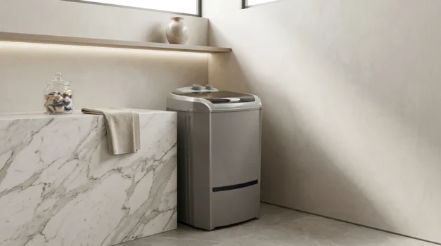 tanquinho de lavar roupa com tecnologia domestica
