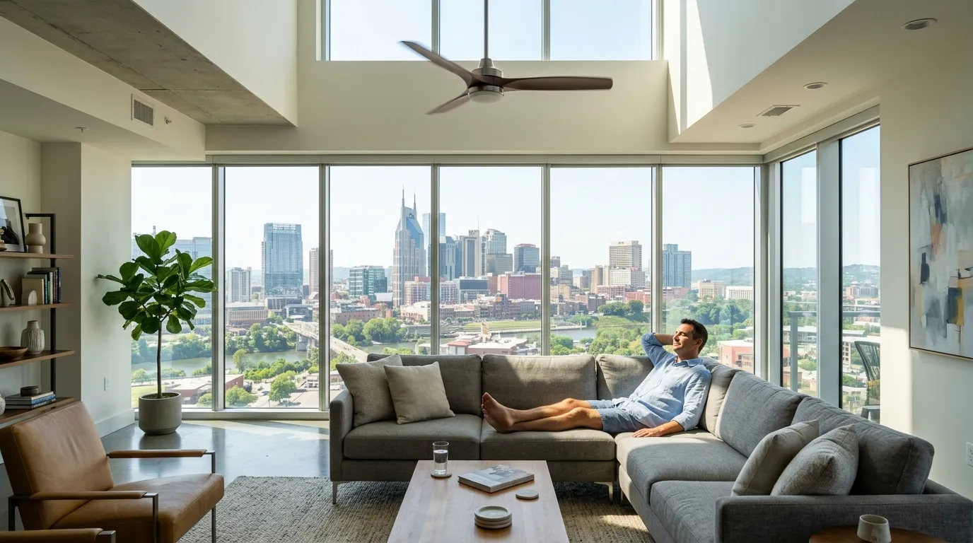 Qual marca de ventilador de teto é mais silenciosa? Ventilador de teto silencioso com 5 pás