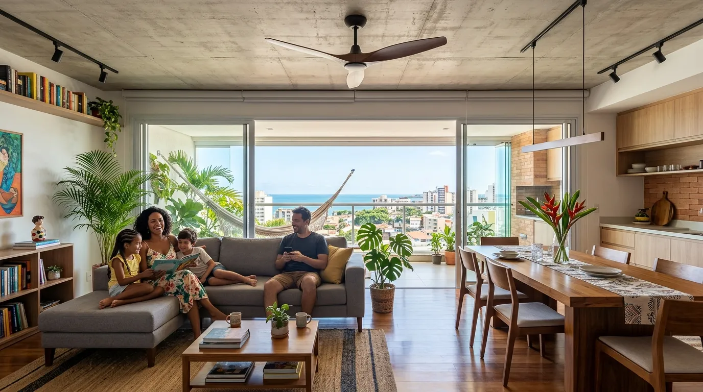 ventiladores de teto com ajuste velocidade