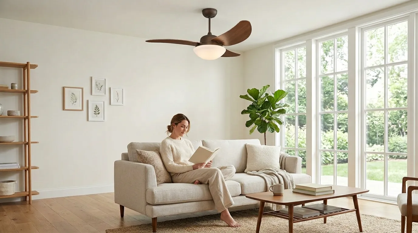 ventiladores de teto com funcao reversao