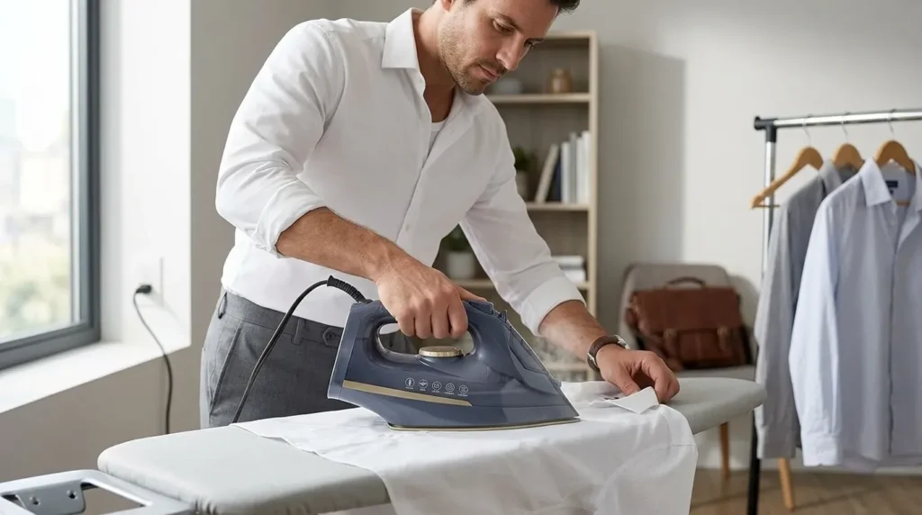 ferro de passar roupas com eficiencia superior de uso