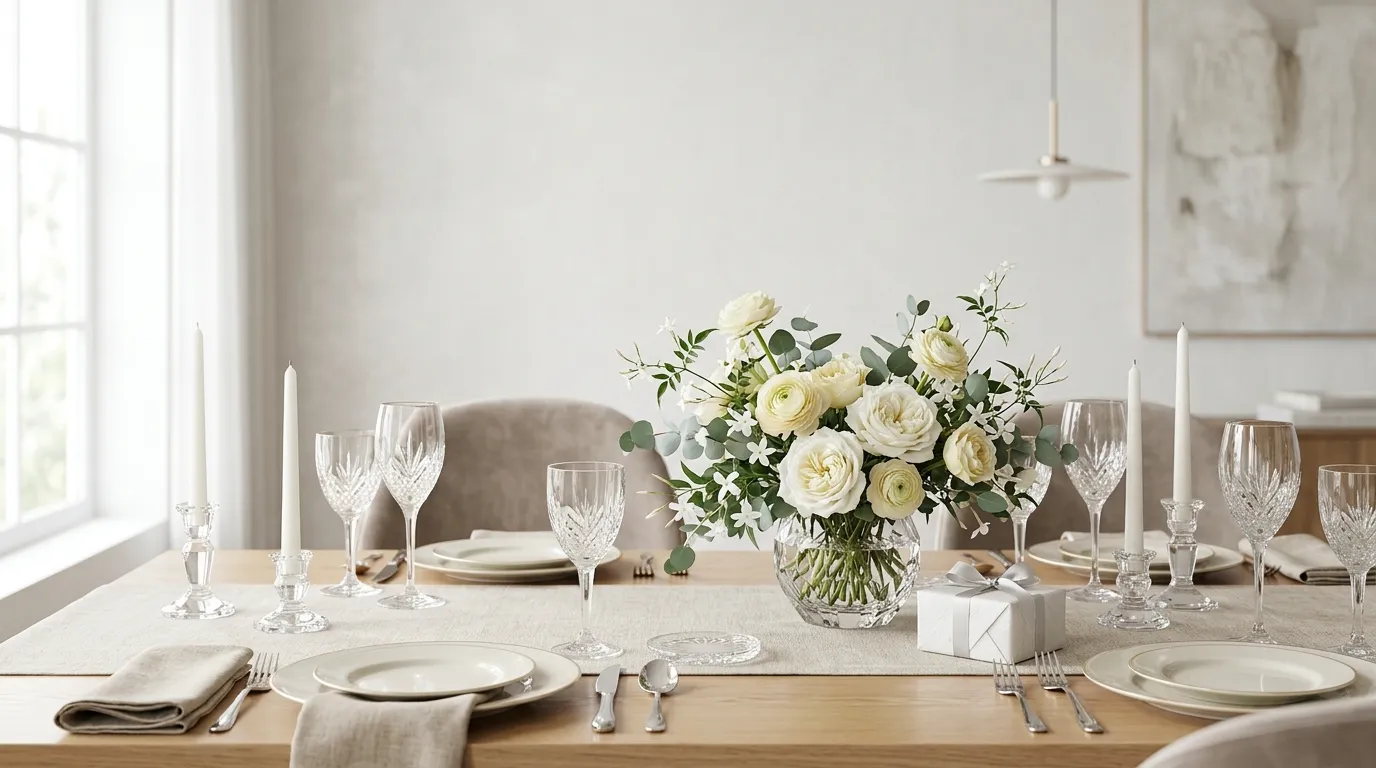 Bodas de Cristal 15 anos de casamento Ideias de Presentes