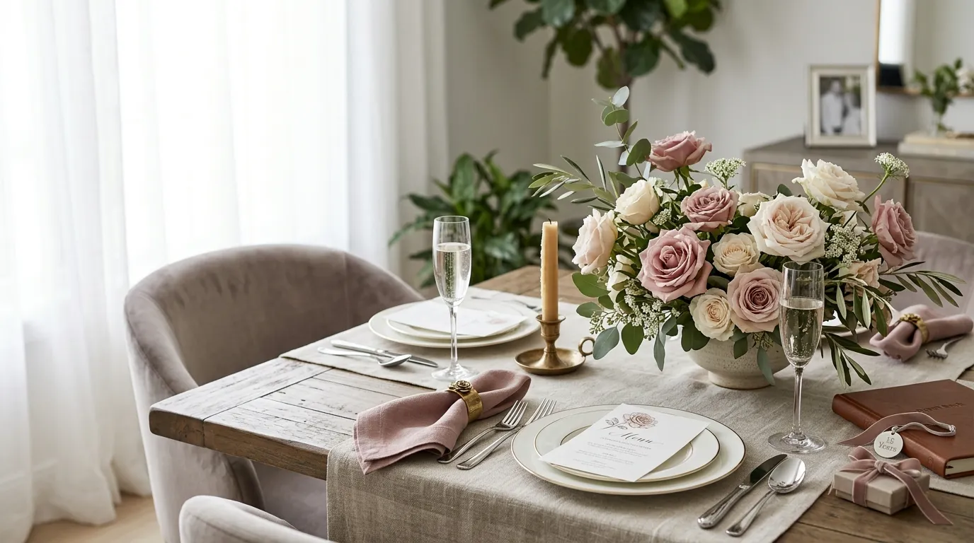 Bodas de Rosa 17 anos de casamento Ideias de Presentes