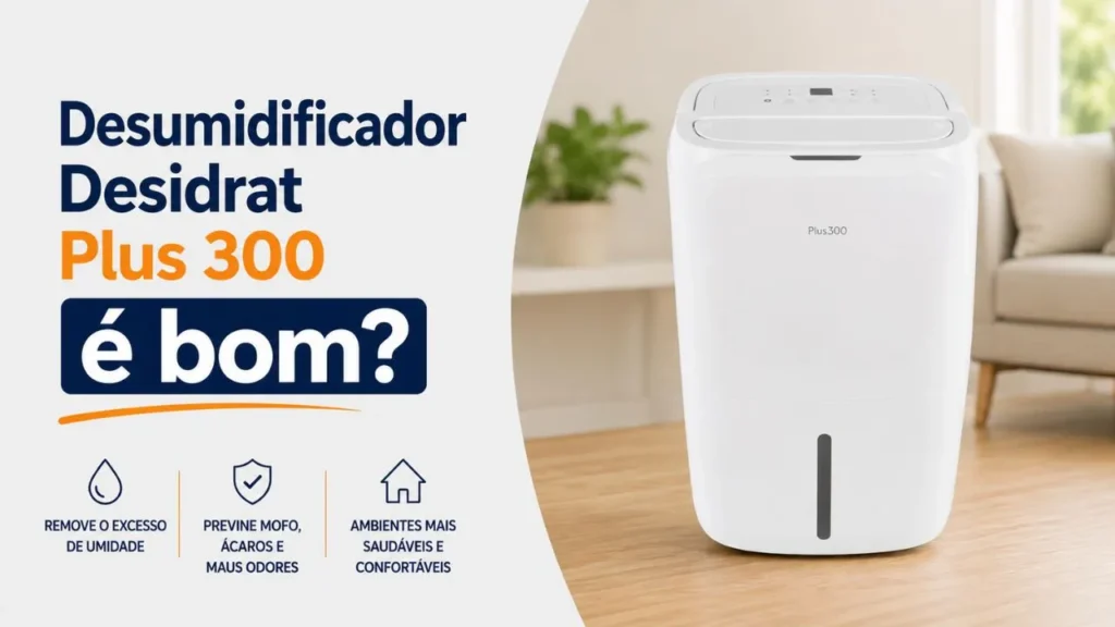 Desumidificador Desidrat Plus 300 é bom