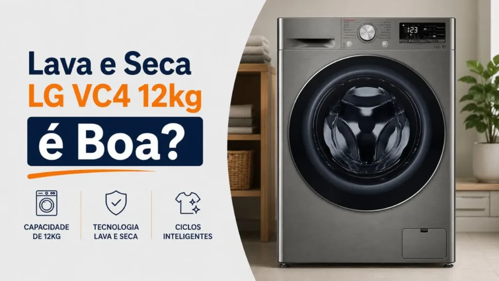 Lava e Seca LG VC4 12kg é Boa Review Honesto