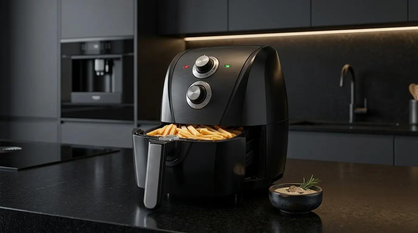 o que é air fryer com janela de visualização e vale a pena?
