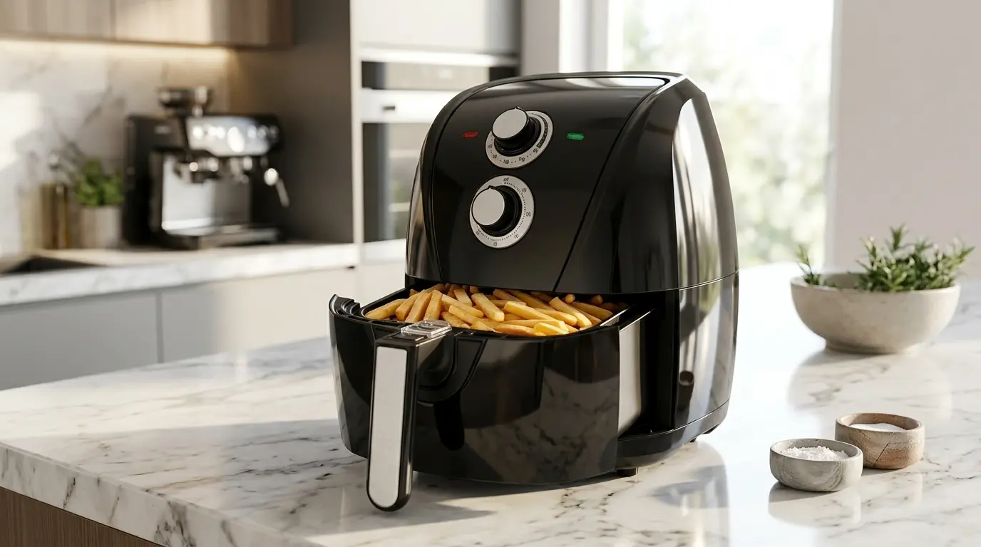 air fryer de 12 litros ou mais: quando vale a pena investir em grande capacidade?