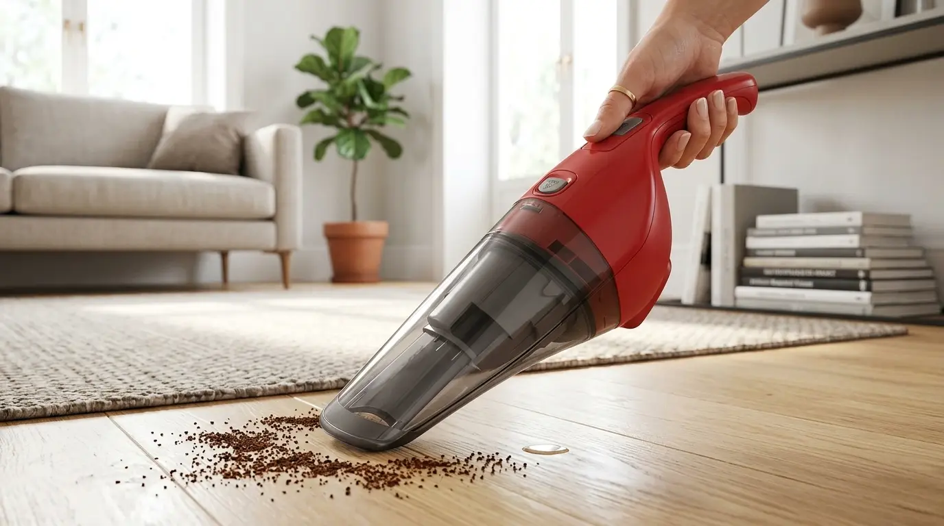 aspirador portátil ideal para apartamento pequeno
