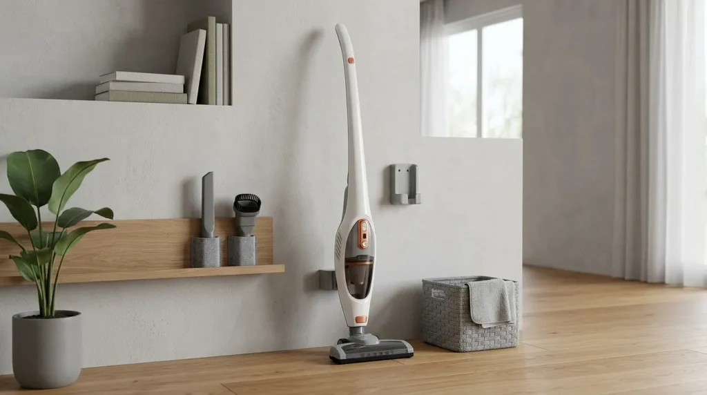 aspirador vertical com fio ou sem fio