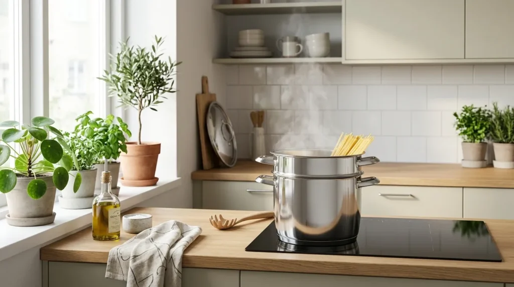 espagueteira ideal cozinha completa