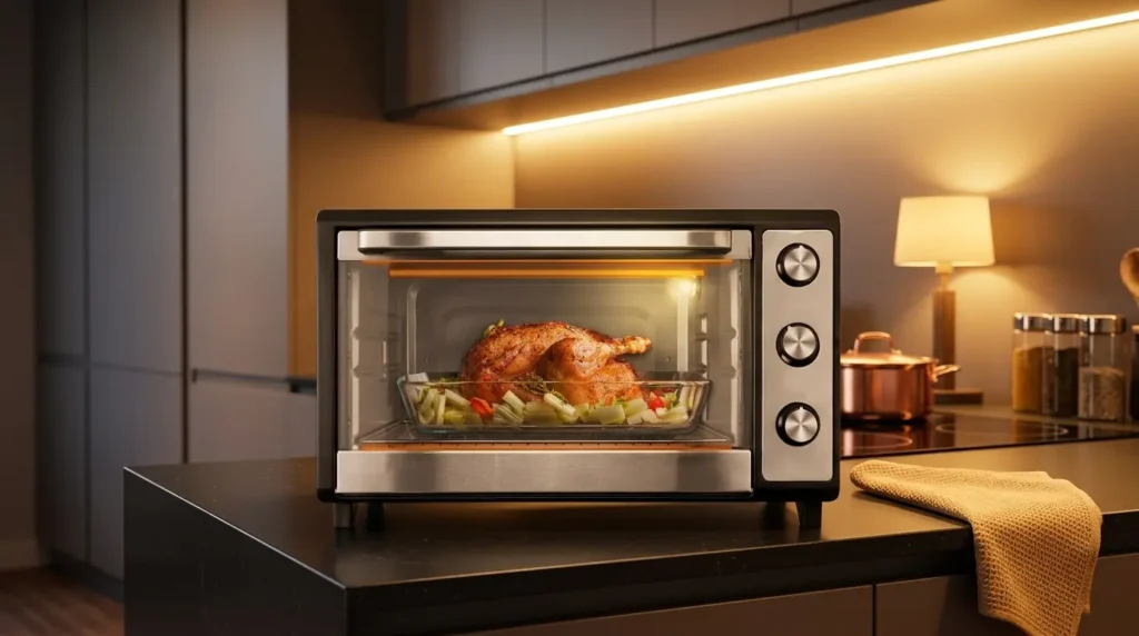 forno eletrico bancada controle temperatura preciso