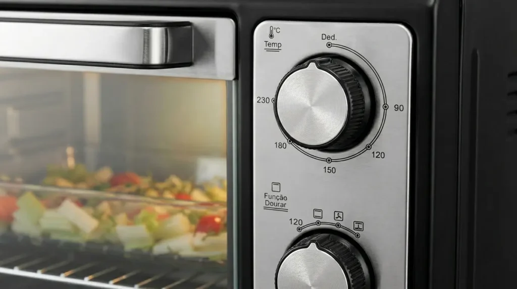 forno eletrico bancada distribuicao calor homogenea