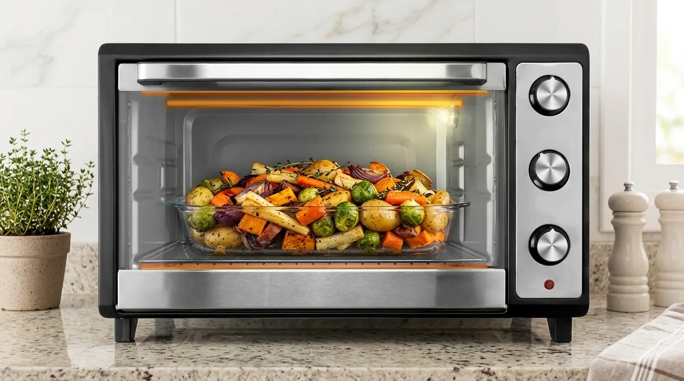 forno elétrico de bancada com bom desempenho de assados