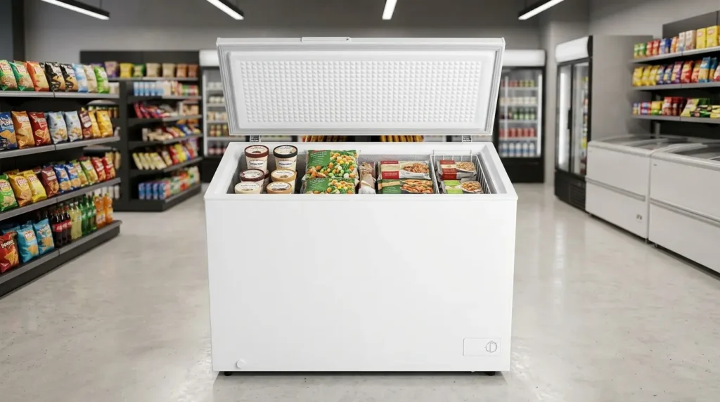 freezer horizontal design robusto duravel