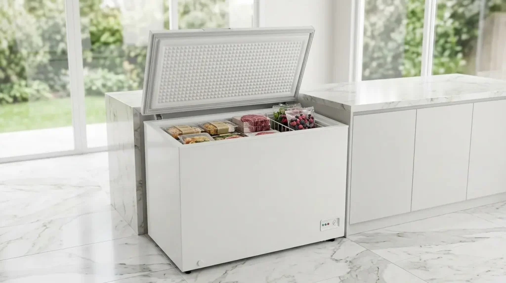 freezer horizontal dupla acao refrigera congela