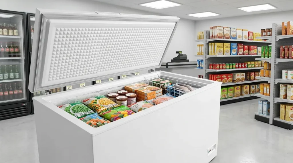 freezer horizontal melhor desempenho congelamento