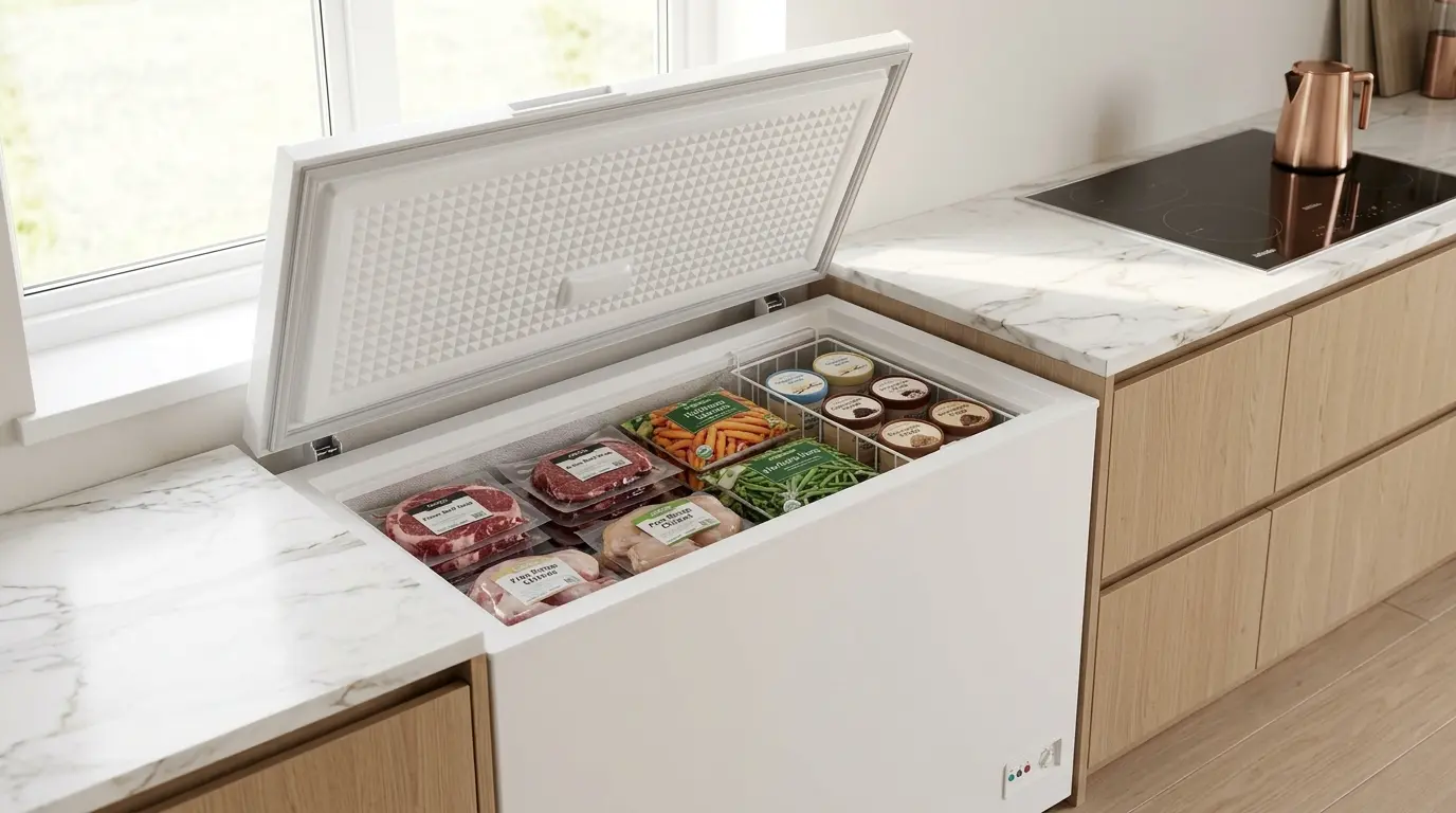 freezer horizontal de 500 litros grande capacidade