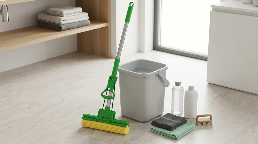 mop limpeza spray reservatorio integrado