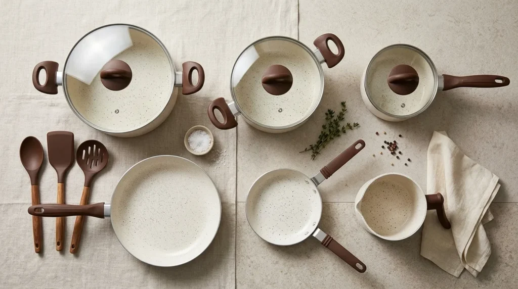 panela antiaderente cozinha moderna funcional