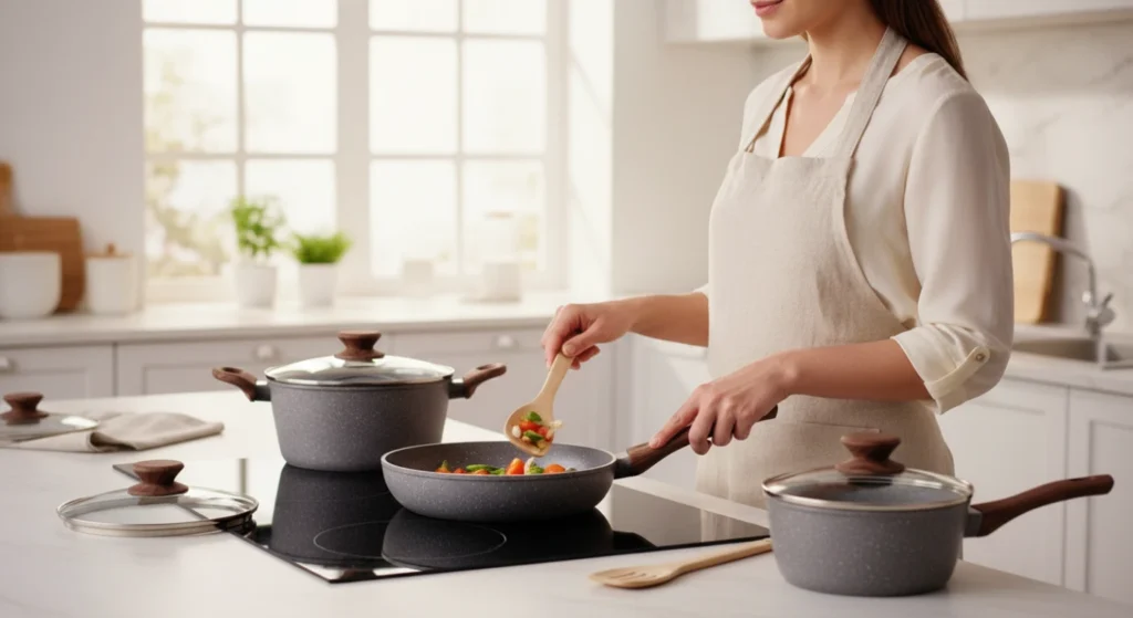panela ceramica antiaderente saudavel