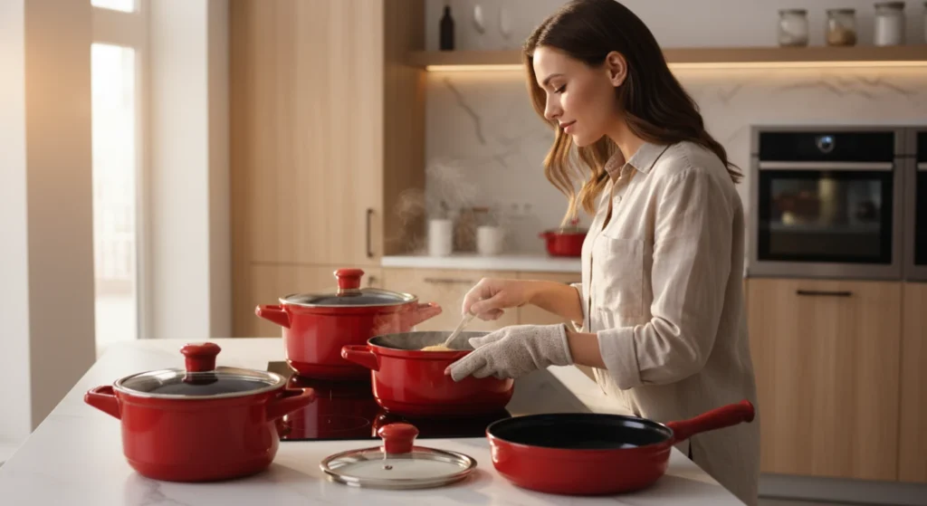 panela ceramica casal apartamento pequeno