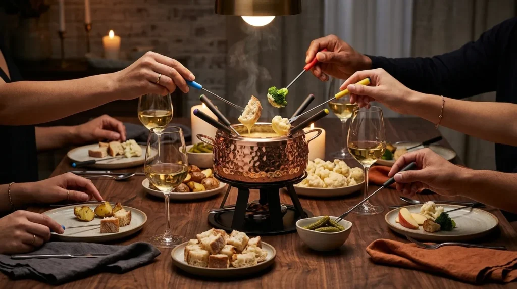 panela fondue durabilidade longa resistente