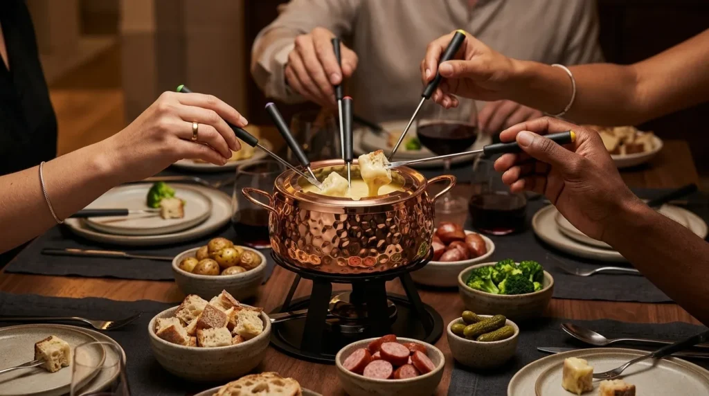 panela fondue ideal jantar especial