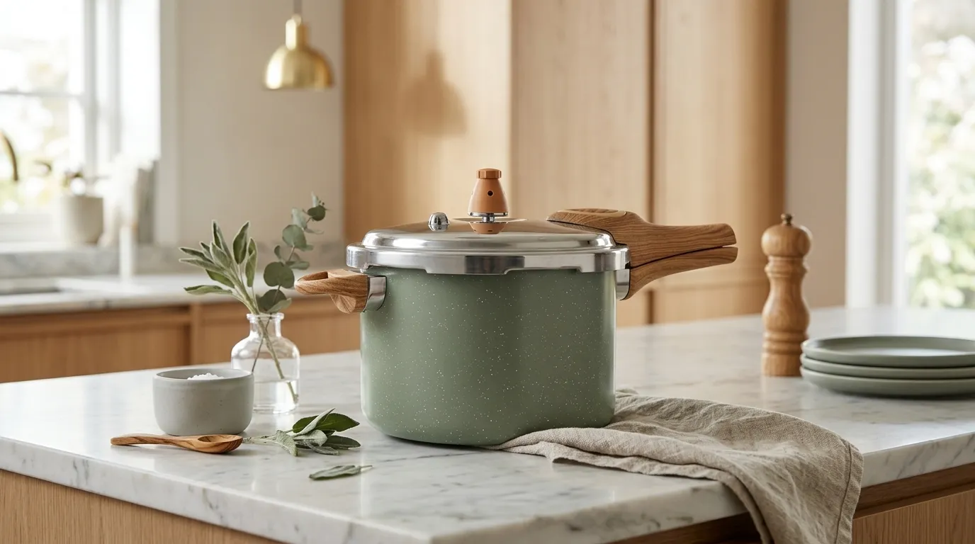 Panela de pressão para cooktop de indução