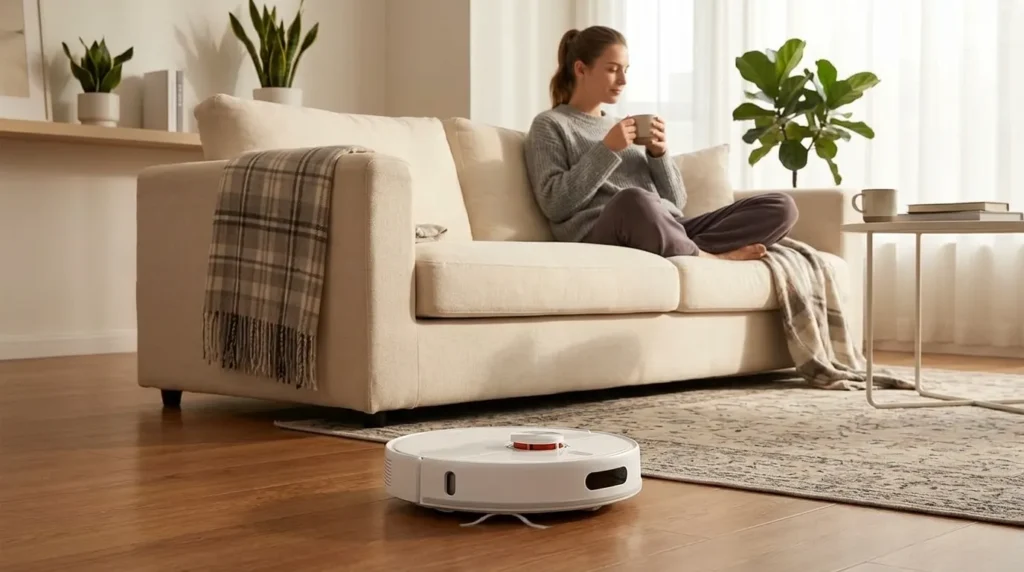 robo aspirador esvaziamento automatico pratico