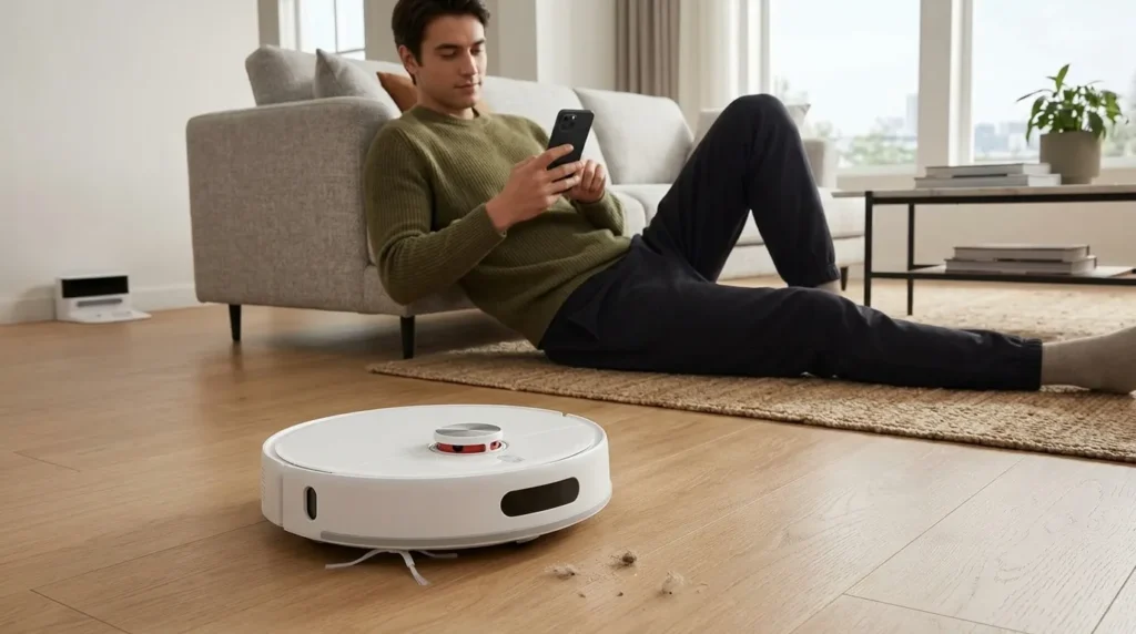 robo aspirador limpeza inteligente automatica