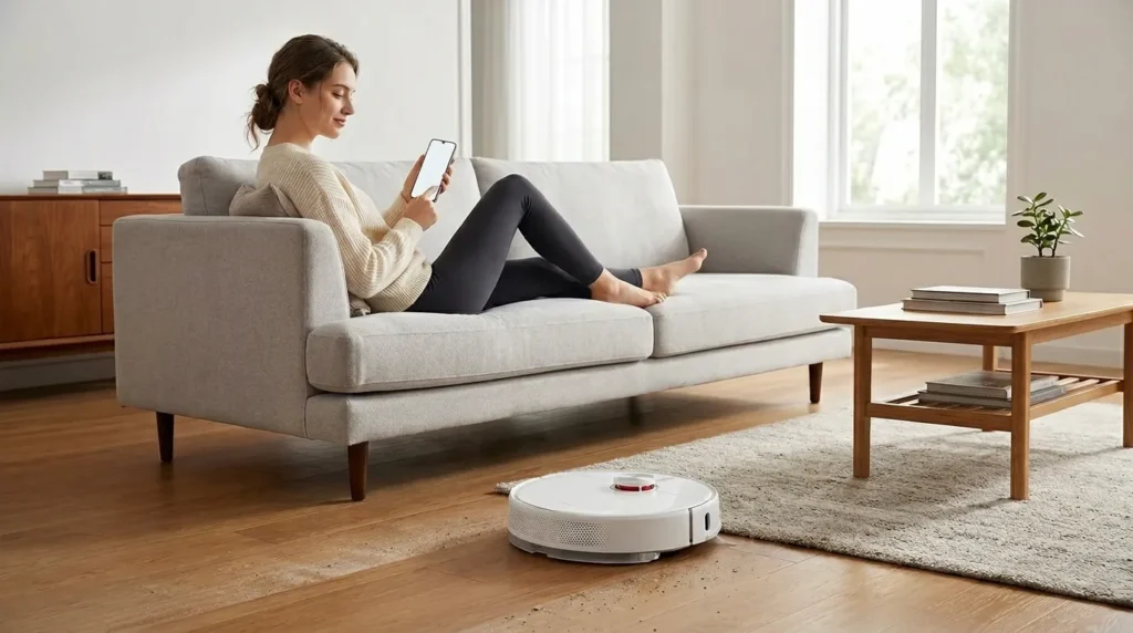 robo aspirador piso carpete versatil