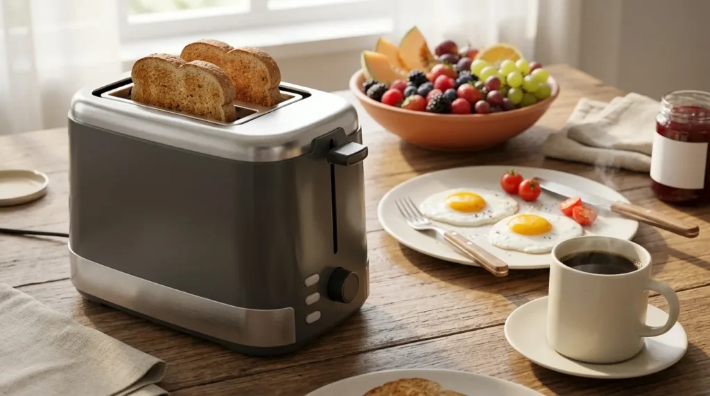 torradeira inox premium luxo