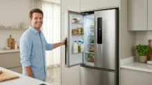 Quanto economiza por mês com geladeira inverter inox classe A? 