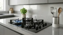 Cooktop a Gás 4 Bocas em Inox Escovado ou Polido: Qual Manchas Menos e é Mais Fácil de Limpar?